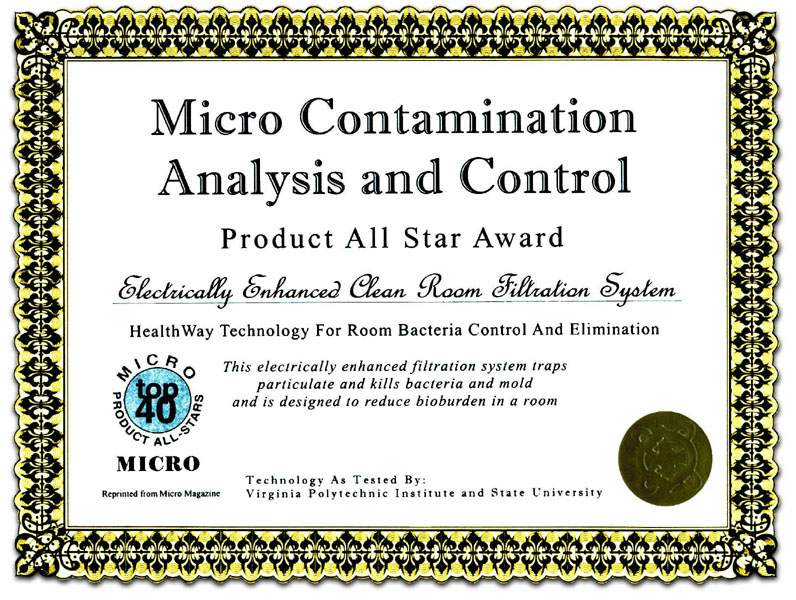 micro-contamination analysis and control